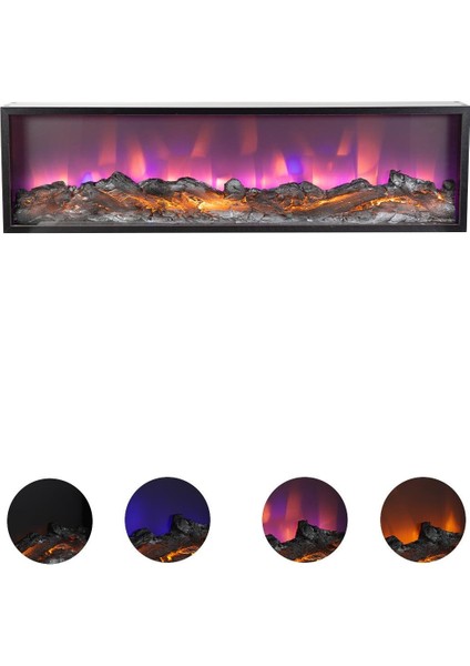 Ekonomik 110 cm Elektrikli Şömine fiyatları