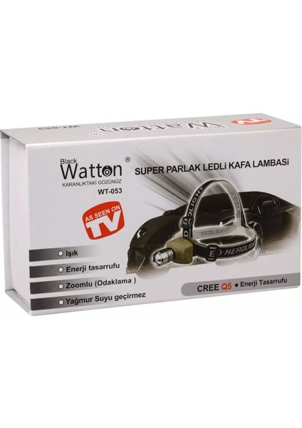 Süper Zoomlu Kafa Lambası WT-053 - Lisinya modelleri