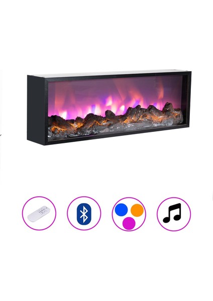 Ekonomik 90 cm Elektrikli Şömine