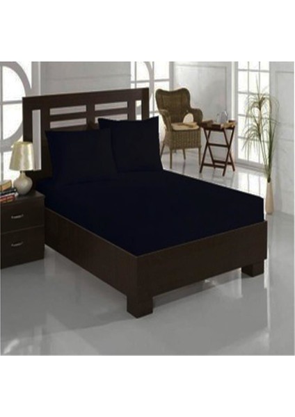 Çarşaf Yastık Kılıflı Tek Kişilik Trendy Lacivert