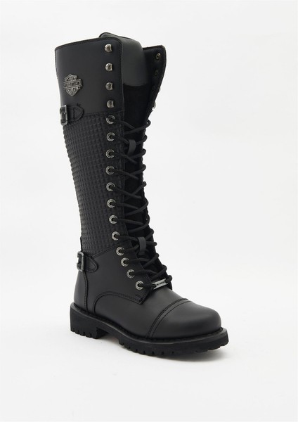 Kadın Deri Klasik Çizme – Su Geçirmez, Termal Astar ve Düşük Topuklu Rahat Kullanım