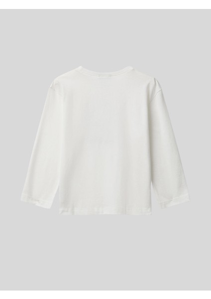 Erkek Çocuk Baskılı Sweatshirt 1-6 Yaş Ekru fiyatları