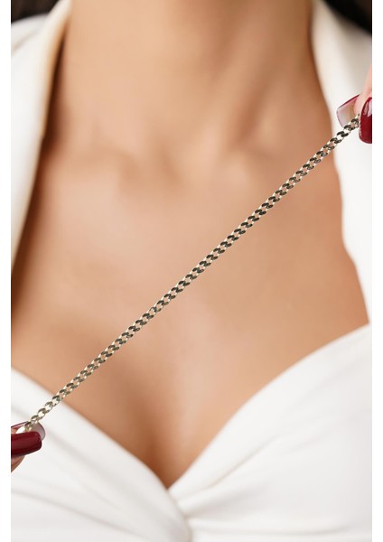 14 Ayar Altın Gurmet Zincir Bileklik 3.15 mm indirimleri