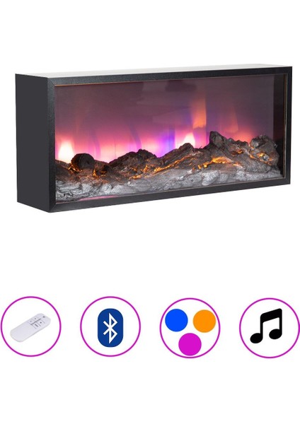Ekonomik 70 cm Elektrikli Şömine