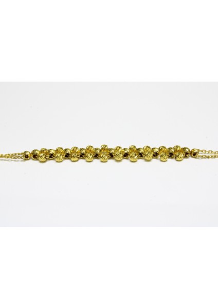 14 Ayar Altın Dorikalı Bileklik Künye