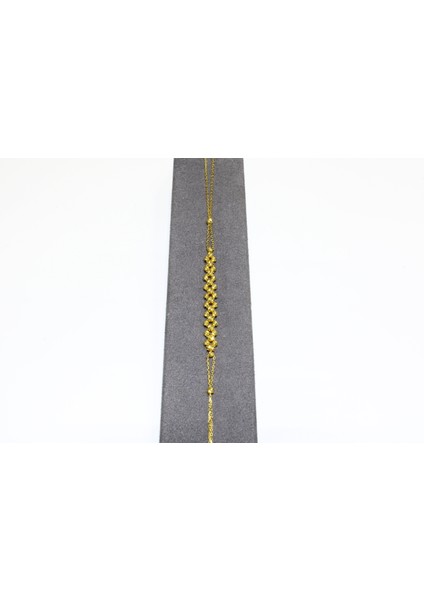 14 Ayar Altın Dorikalı Bileklik Künye fırsatları