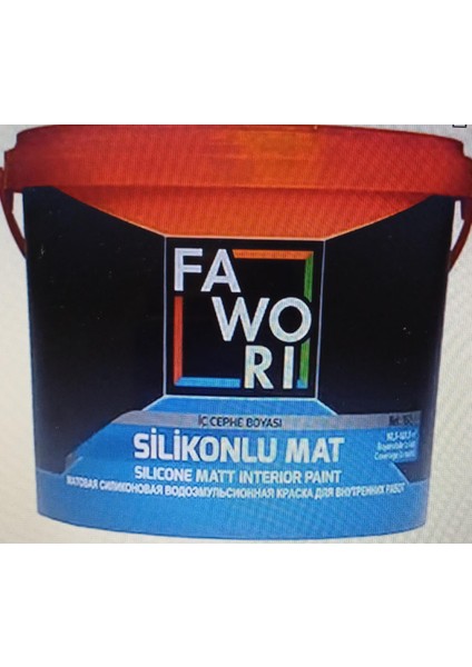 Silikonlu Mat Iç Cephe Boyası Beyaz 15 Lt fiyatları