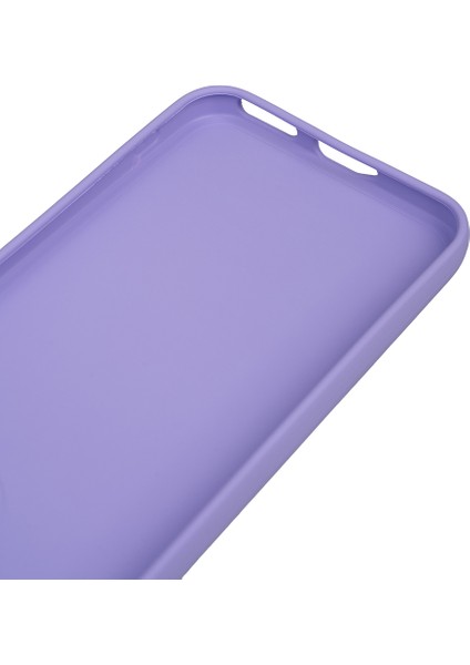Honor 400 Uyumlu Kılıf Biye Kamera Korumalı Mat Silikon Lila modelleri