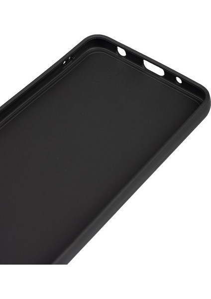 Vivo Y04 Uyumlu Kılıf Biye Kamera Korumalı Mat Silikon Siyah modelleri