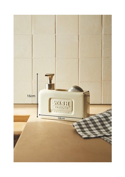 Ashley Porselen Sıvı Sabunluk 750 ml Taupe Renk Ergonomik Pompalı Suya Dayanıklı Şık Tasarım modelleri