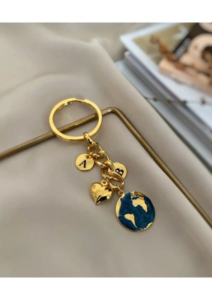 Iki Harfli Dünya Anahtarlık