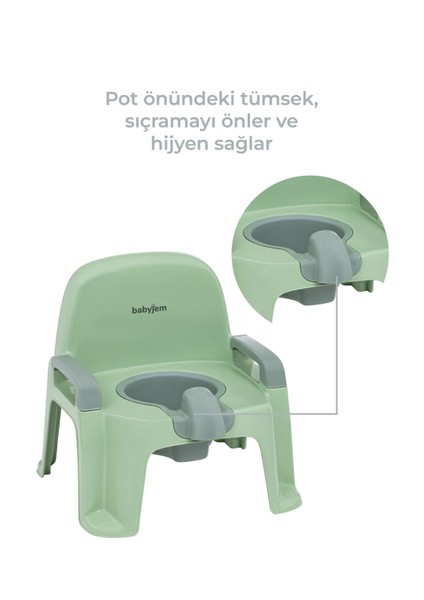 Babyjem Afacan Lazımlık Soft Yeşil