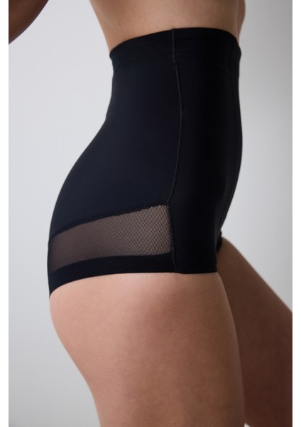 Premium Slip Siyah Korse