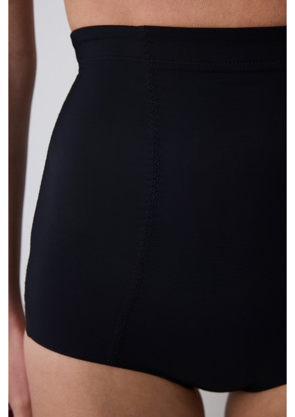 Premium Slip Siyah Korse