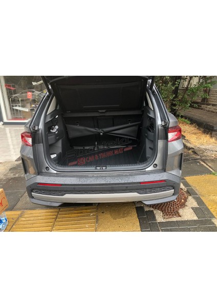 2025 Skoda Elroq 3D Kauçuk Bagaj Havuzu