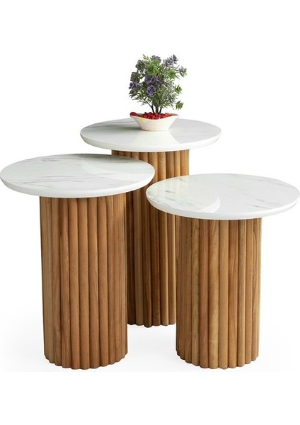 Mobilgen Naturel - Beyaz Oslo Zigon