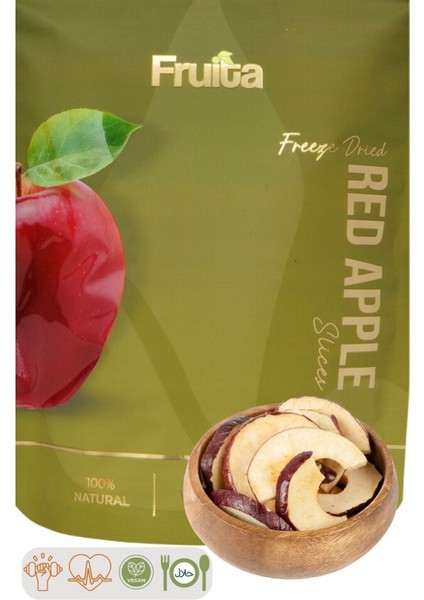 Dilim Elma - Dondurularak Kurutulmuş Meyve - Freeze Dried Apple 20GR Sağlıklı Atıştırmalık