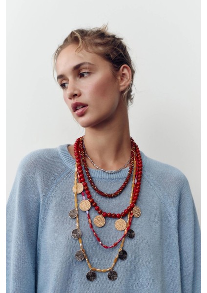 Çoklu Charmlı Kolye fırsatları