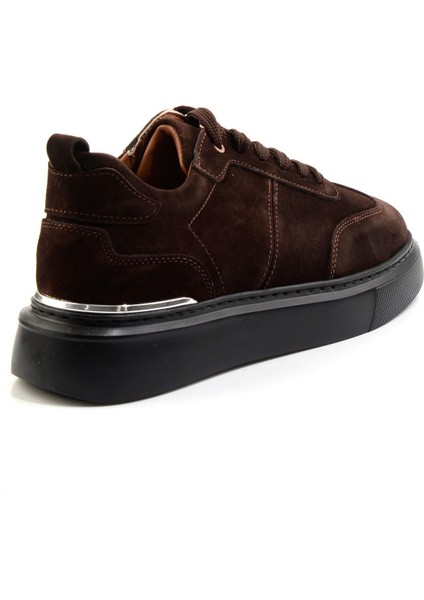 Kahve Hakiki Deri Erkek Sneaker E01082000402 modelleri