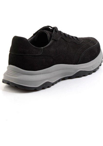 Siyah Hakiki Deri Erkek Casual Ayakkabı E01535101001 modelleri