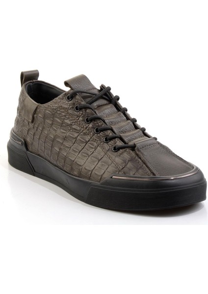 Haki Hakiki Deri Erkek Sneaker E01604238503 fiyatları