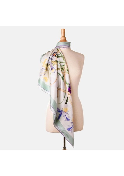 Susanna Italyan Malı Premium Series Ünlü Barbieri Yapımı Fular Bandana Şal Como Eşarp fırsatları