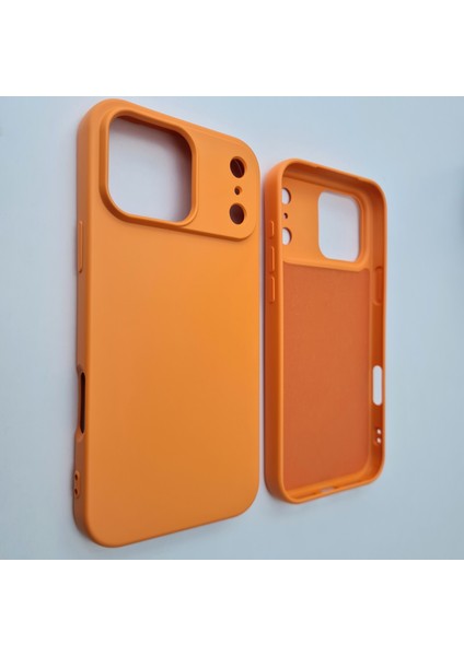 iPhone 17 Pro ile Uyumlu Lansman Içi Kadife Esnek Soft Silikon Kılıf fiyatları