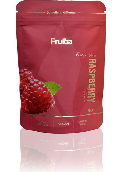 Ahududu Dondurularak Kurutulmuş Meyve - 20GR - Sağlıklı Atıştırmalık Freeze Dried