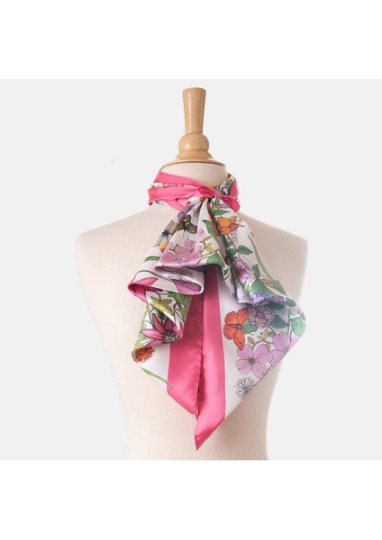 Flora Italyan Malı Premium Series Ünlü Barbieri Yapımı Fular Bandana Şal Como Eşarp modelleri