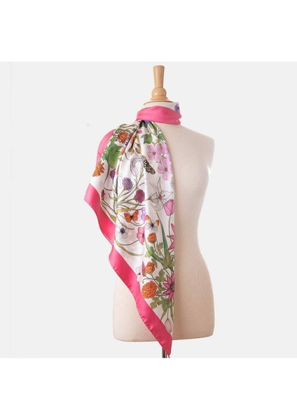 Flora Italyan Malı Premium Series Ünlü Barbieri Yapımı Fular Bandana Şal Como Eşarp fırsatları