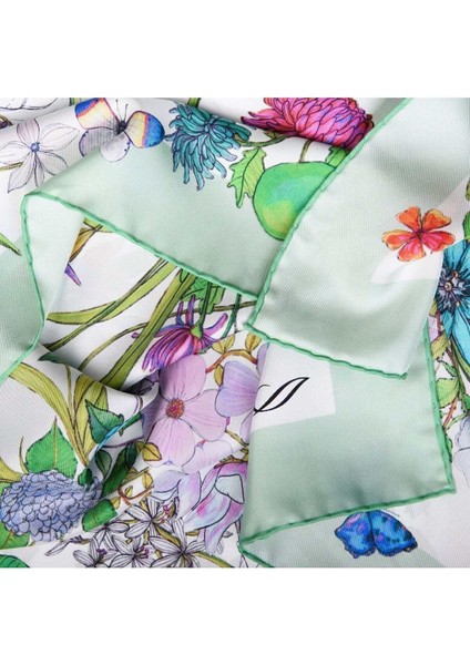 Flora Italyan Malı Premium Series Ünlü Barbieri Yapımı Fular Bandana Şal Como Eşarp indirimleri