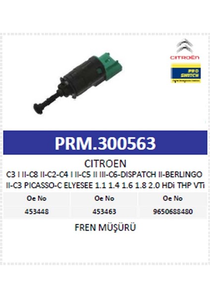 Müşür Fren Berlıngo 1,6 C1 C2 modelleri