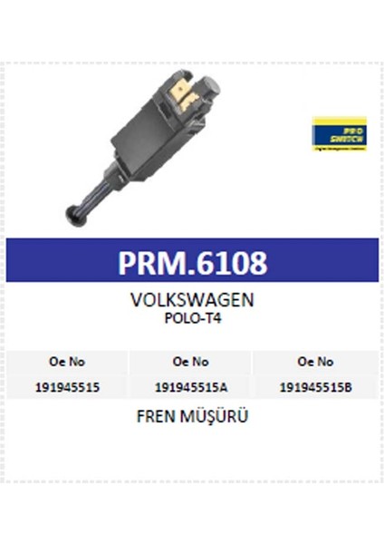 Müşür Fren Polo-T4 modelleri