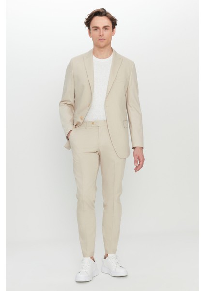 Slim Fit Dar Kesim Kırlangıç Yaka Kapak Cepli Esnek Takım Elbise fiyatları