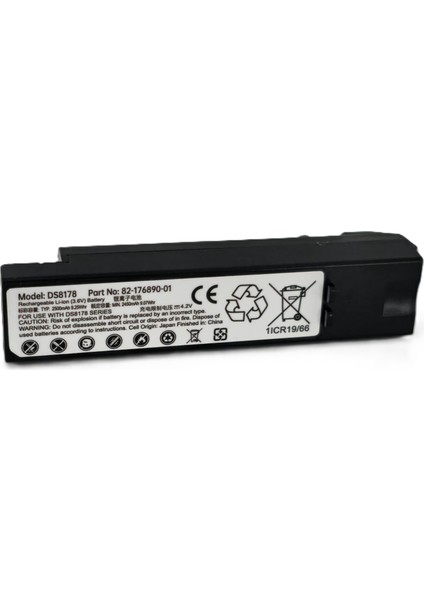 Zebra DS8178 Uyumlu Barkod Okuyucu Batarya 3.7V 2500mAh Lion Batarya