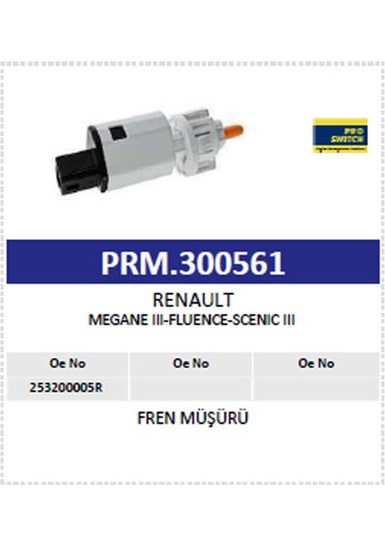 Müşür Fren Megane Iıı- Fluence- Scnıe Iıı modelleri