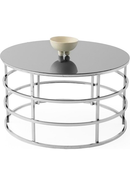 Füme Cam Afra Orta Sehpa