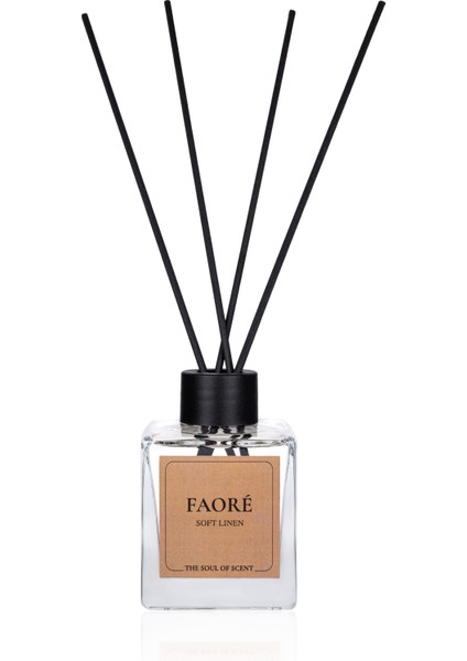 Soft Linen Oda Kokusu | Kalıcı Çubuklu Reed Diffuser | 120 ml | Temiz Çamaşır & Pudralı Ferah Koku fiyatları