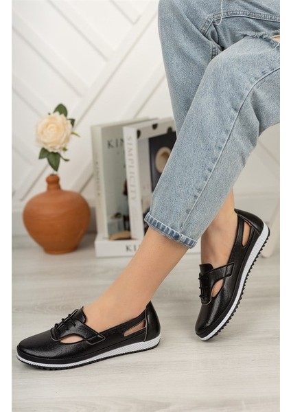 Kadın Siyah Günlük Ortopedik Ayakkabı fiyatları