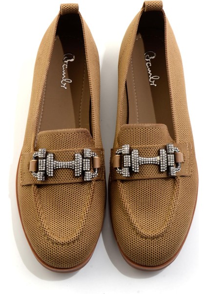 Taba Kadın Loafer Ayakkabı K01327022282 fırsatları