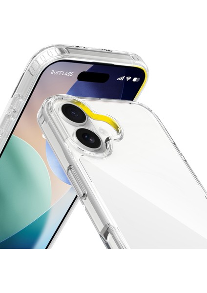 Buff iPhone 17 Serisi Air Hybrid Şeffaf Kılıf modelleri