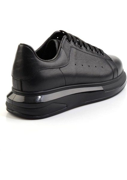 Siyah Hakiki Deri Erkek Sneaker E01811100743 modelleri