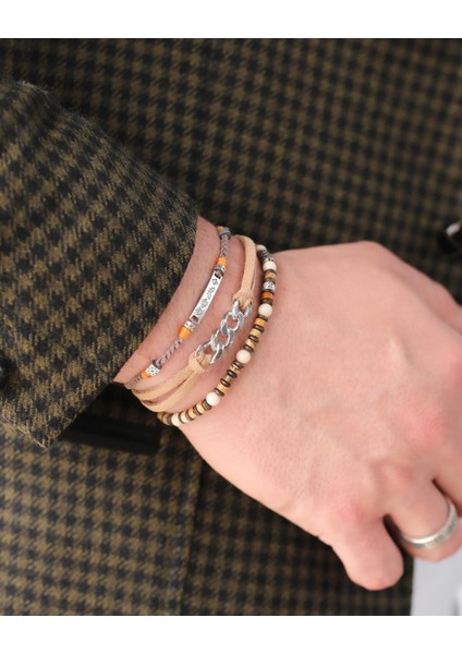 Gümüş Şaman Erkek Bilekliği modelleri