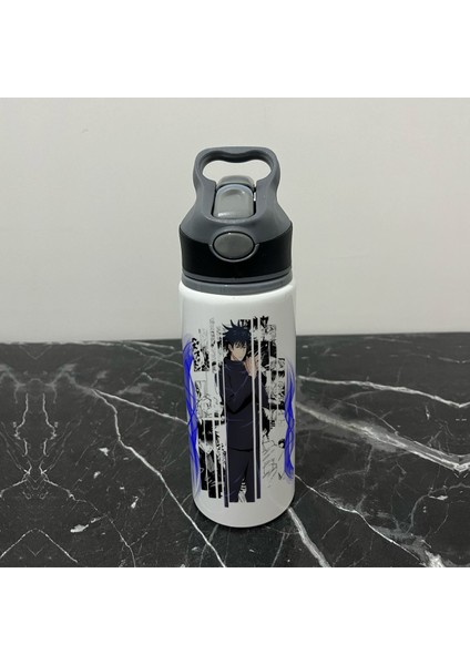 Jujutsu Kaisen Fushiguro Megumi Pipetli Soğuk Su Matarası fiyatları