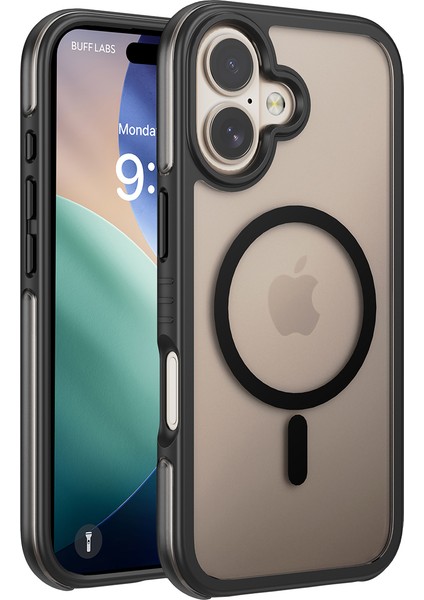 Buff iPhone 17 Magsafe Air Bumper Kılıf Black