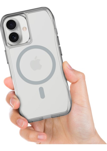 Buff iPhone 17 Magsafe Octa Shield Kılıf Light Gray modelleri