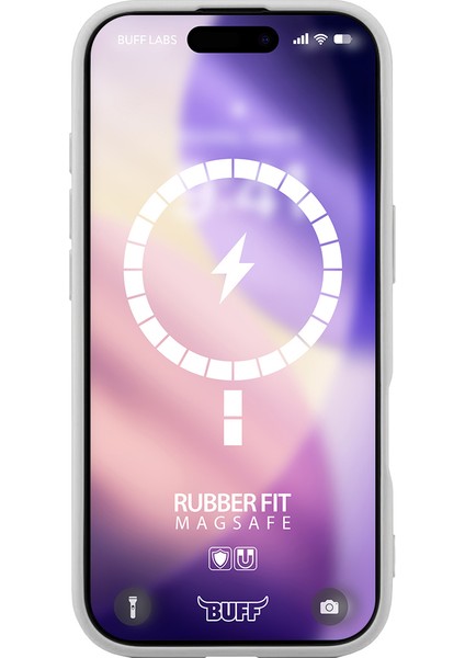 Buff iPhone Air Magsafe Rubber Fit Silikon Kılıf Gray modelleri