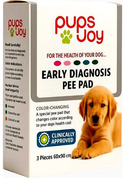 Köpekler Için Erken Teşhis Çiş Pedi DP-901