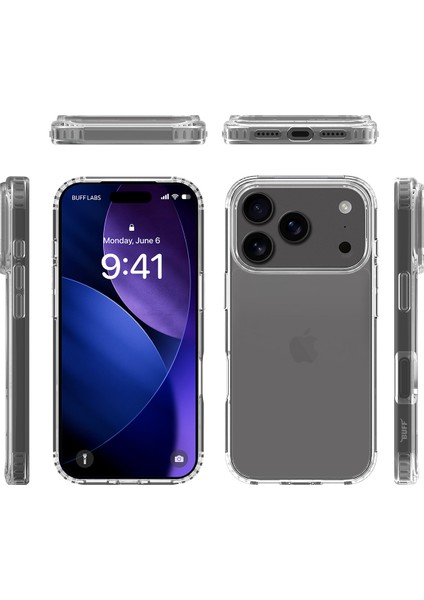 Buff iPhone 17 Pro Air Hybrid Şeffaf Kılıf fırsatları