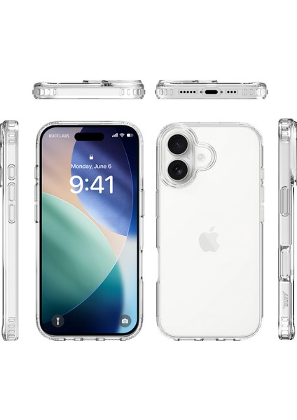 Buff iPhone 17 Serisi Air Hybrid Şeffaf Kılıf fırsatları